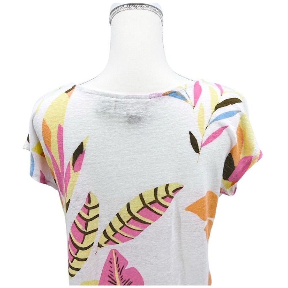 Cynthia Rowley Tops Tee Blouse 100% Linen - Picture 4 of 6